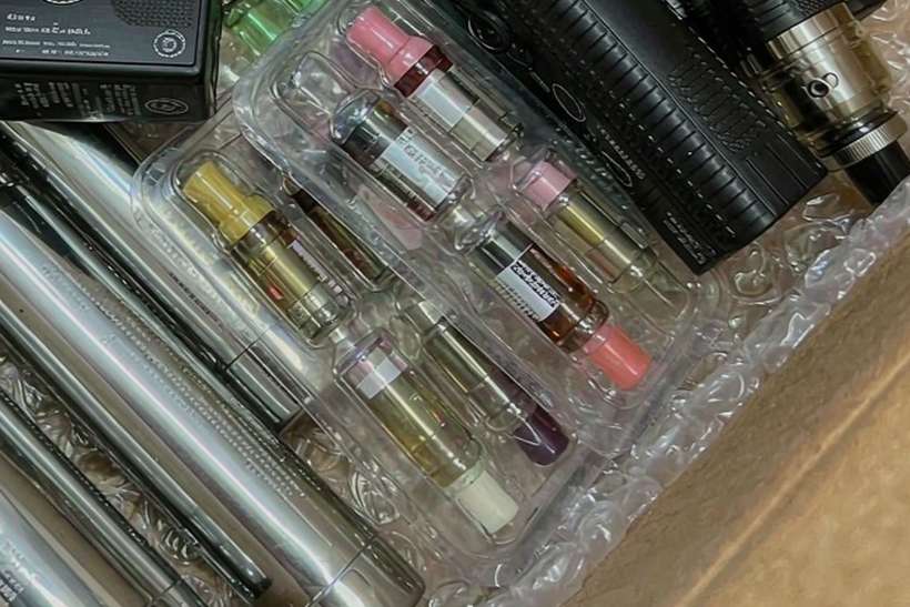 Restocking Vapowanie bundles — container load