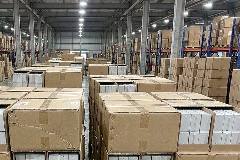 Restocking Vapowanie tanks — US warehouse